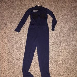 Police body suit Halloween costume